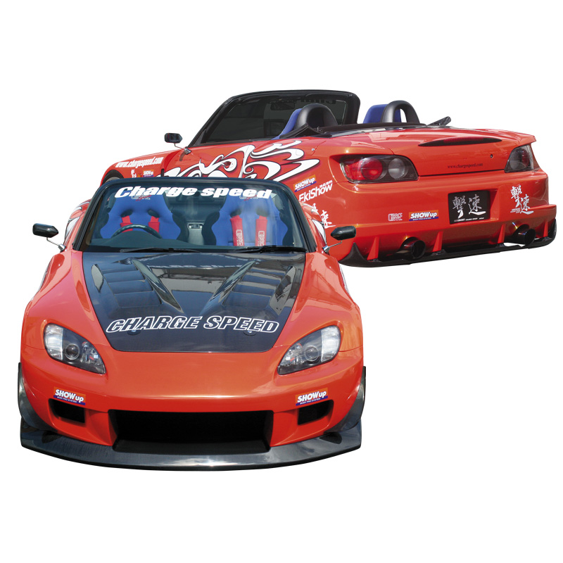 Chargespeed WideBodykit  Honda S2000 AP1 Super GT Style (FRP) (excl Diffuser 2223)