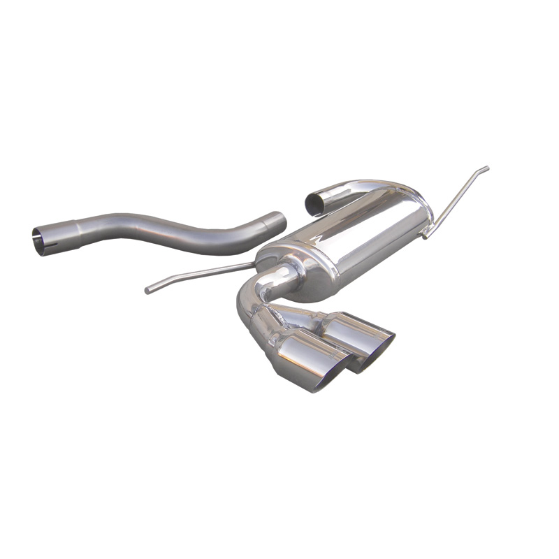 100% Inox Sport Exhaust  Volkswagen Scirocco 2.0 TFSi (200HP) 2008- 2x80mm Racing