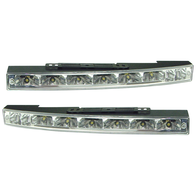 Set Universal Daytime Running Lights (DRL) + Indicators - 6-LED - 300x28mm - incl. E-Mark