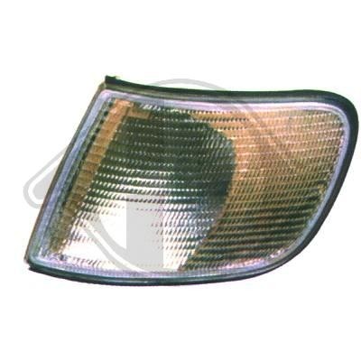 Front turn signals Audi 100 White