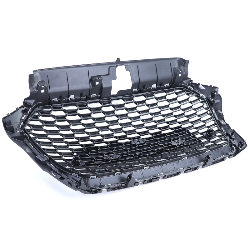 Grill passend voor Audi A3 8V RS3 look 17-20 Zwart/Zilver