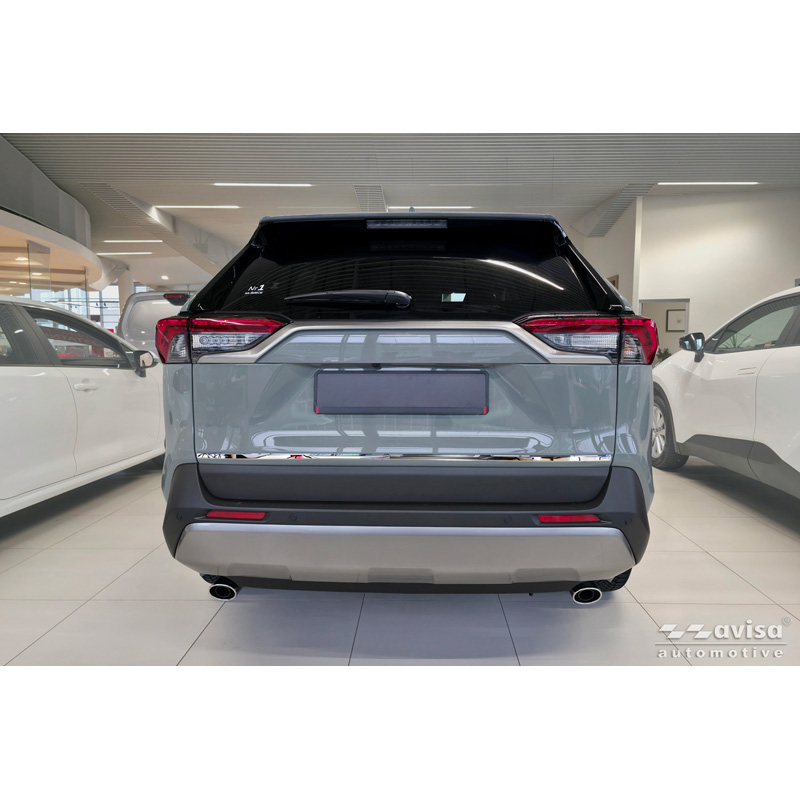 Avisa Chrome Stainless Steel Trunk Tailgate Trim Cover  Toyota RAV4 V (A5) 2018-