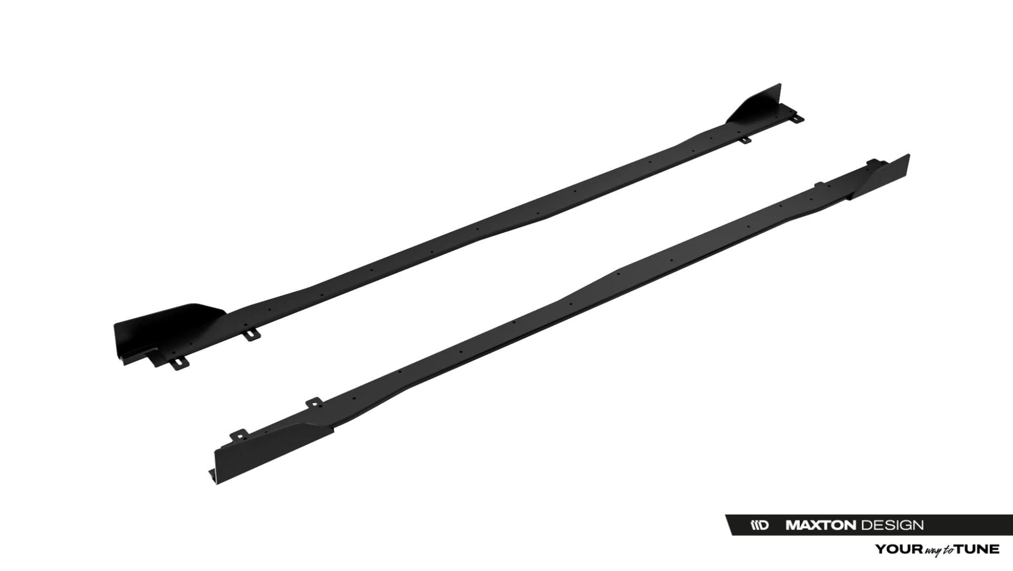Side Skirts Toyota GR Yaris Mk4 Facelift – Maxton Street Pro Side Skirts Diffusers + Flaps