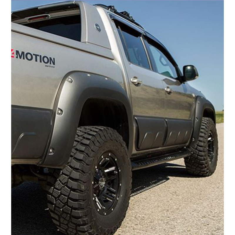 Body Cladding  Volkswagen Amarok MK1 2010-2022 - Matt black