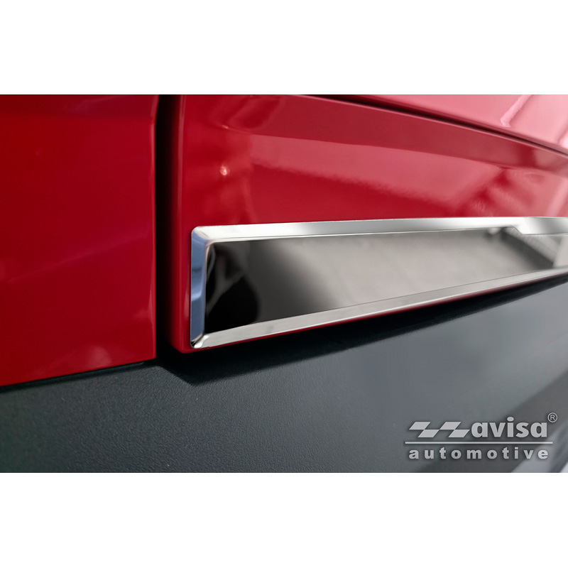 Avisa Chrome Stainless Steel Trunk Tailgate Trim Cover  Hyundai Tucson IV 2020-2024 & Facelift 2024-