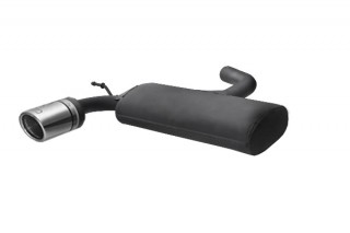 muffler Audi A3 8P sportback 2004-2012 RVS eindstuk 2x90mm rond