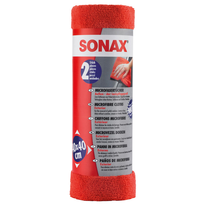 Sonax 416.241 Microfibre cloth Exterior 2 pcs