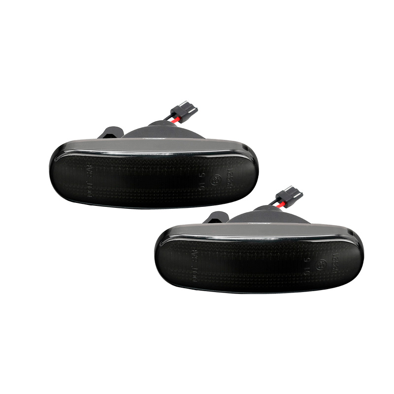 Set LED Side Indicators  Abarth/Fiat miscellany - Smoke - incl. Dynamic Running Light