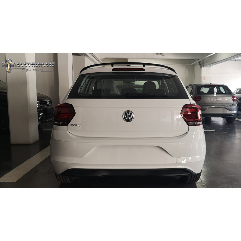 Roof spoiler  Volkswagen Polo (AW) 2017- excl. R-line/GTi (PU)