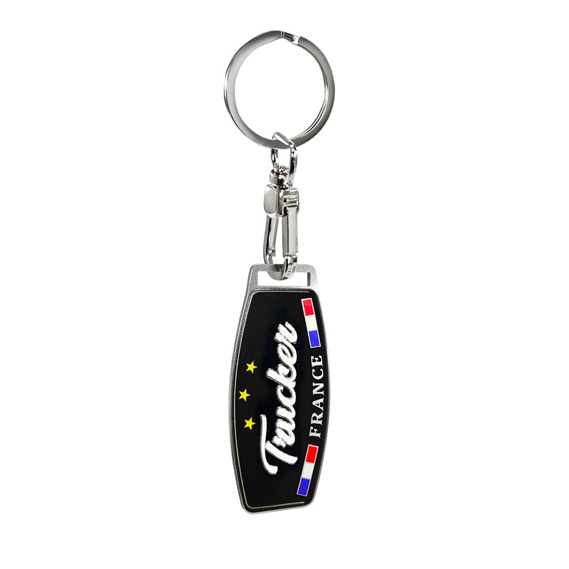 Stainless steel key chain - Trucker/France