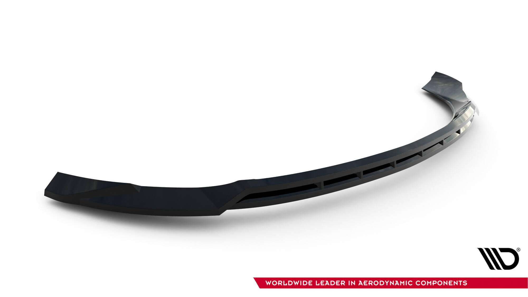 Voorspoiler passend voor Mercedes-AMG GLC 43 X254 Maxton Glanzend zwart