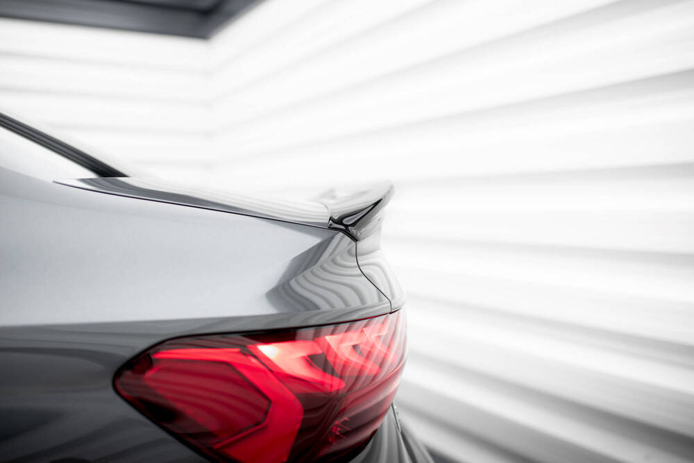 Spoiler passend voor Audi A3 / A3 S-Line / S3 / RS3 Limousine Maxton Glans Zwart