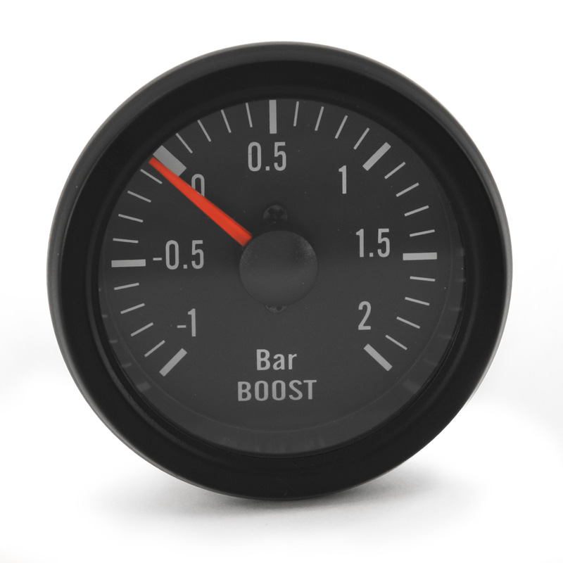 Performance Instrument Black Boost +2,0>1 bar 52mm