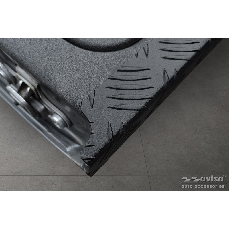 Aluminium Tailgate protector  Volkswagen Amarok 2010- Black