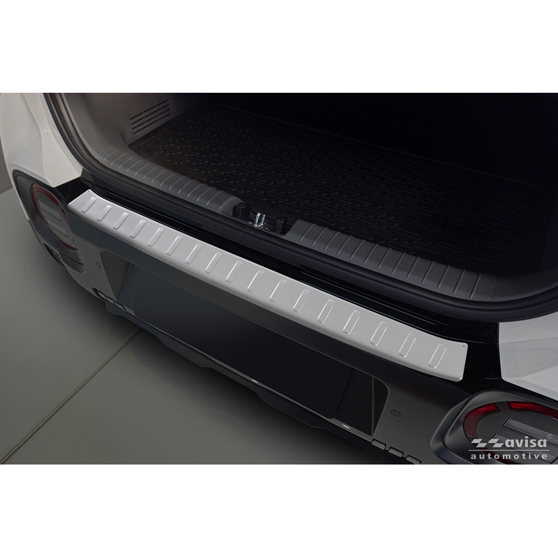 Avisa Stainless Steel Rear Bumper Protector  Hyundai Inster 2024- - Soft Silver