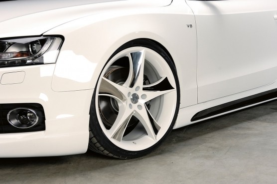 Zijskirts passend voor Audi A5 B8/B81 Sportback Rieger Carbon