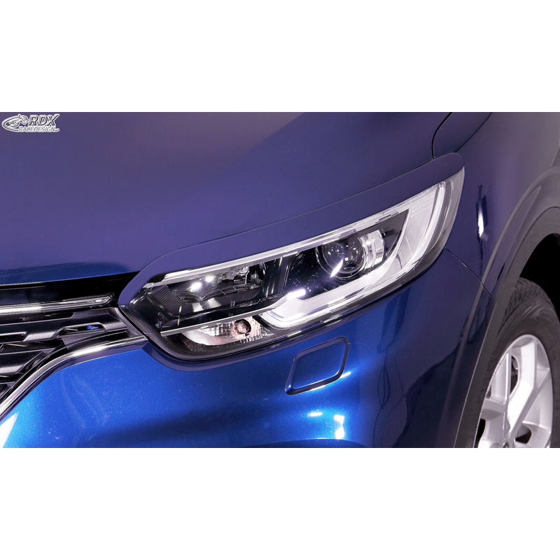 Head light spoilers  Renault Kadjar 2015-2022 (ABS)
