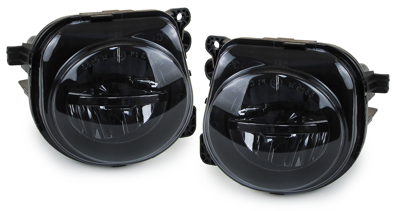 Fog lights BMW 5-Series F10 F11 F07 LED black LCI