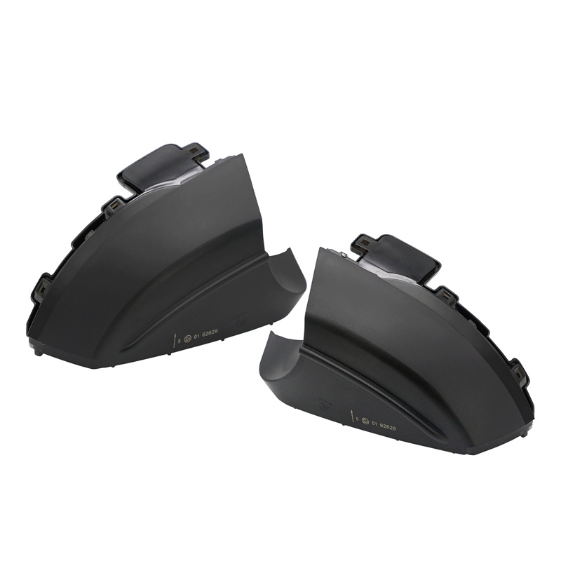 Set LED Side-Mirror Indicators  Volkswagen Polo 6R/6C 2009-2017 / Up! Facelift 2017- & Seat e-Mii & Skoda e-Citigo - Smoke - incl. Dynamic Running Light