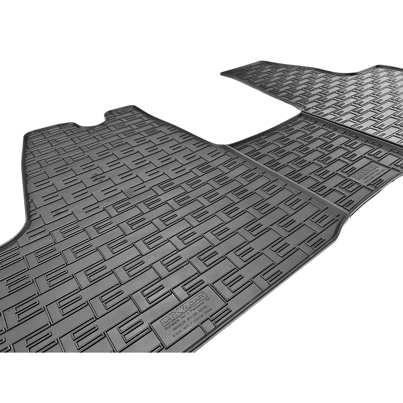 Rubber car mats set  Maxus eDeliver 3 (ev-30) 2020- (3-pieces + fixing system)