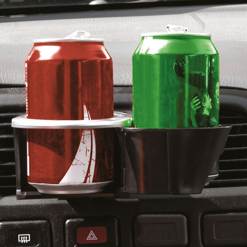 Carpoint 2-in-1 Can Holder