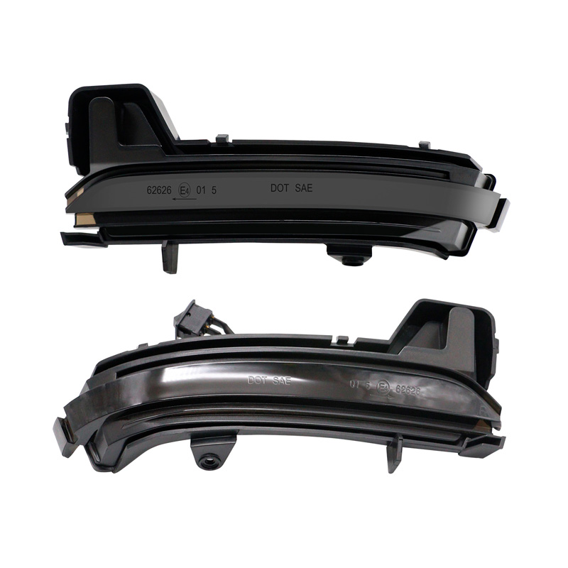Set LED Side-Mirror Indicators  Skoda Karoq 2017- & Kodiaq 2017- - Smoke - incl. Dynamic Running Light