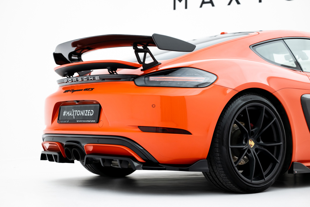 Diffuser (met verticale balken) Porsche 718 Cayman GTS 982c
