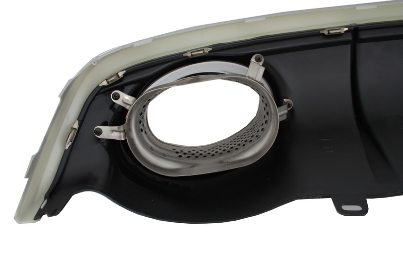 Diffuser passend voor Audi A7 RS7 4G Look 15-19 incl. Sierstukken S-Line