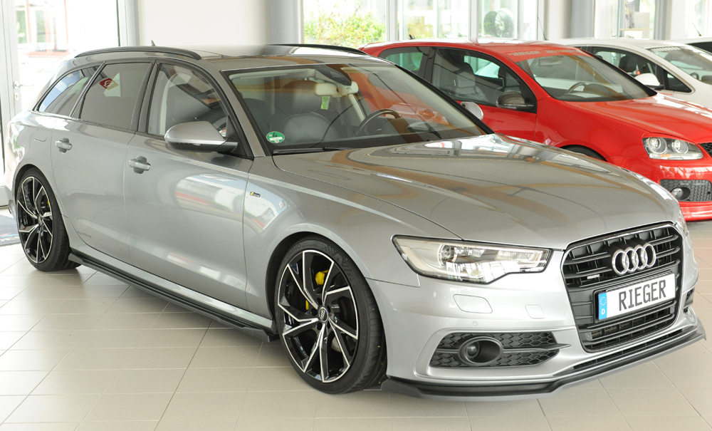Voorspoiler passend voor Audi A6 (4G/C7): 11.10-08