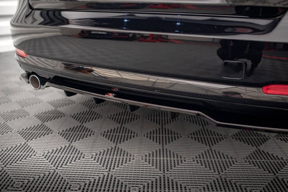 Diffuser passend voor BMW 3 Serie GT F34 Maxton Glans Zwart