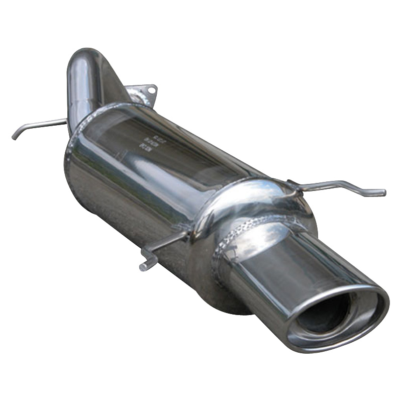 100% Inox Sport Exhaust  MG ZR 100 TD (101HP) 2001- 120x80mm