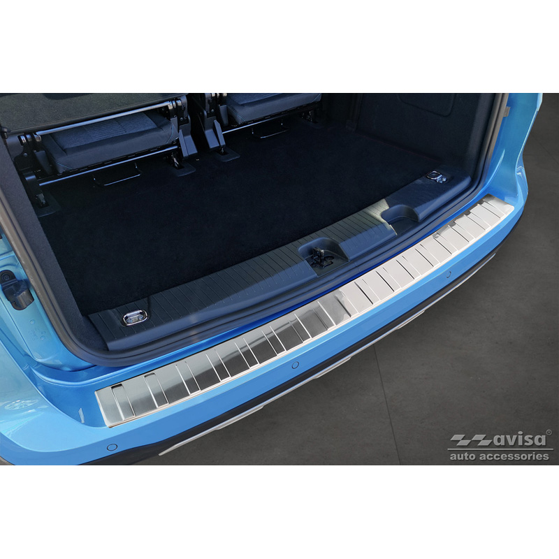 Stainless Steel Rear Bumper Protector  Ford Tourneo Connect III 2022- 'Ribs'
