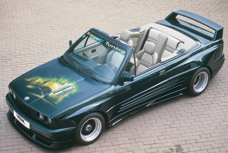 frontvenders BMW E30 wideversion ll Polyester Rieger