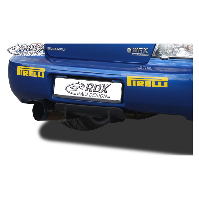 Rear bumper skirt 'Diffuser U-Diff'  Subaru Impreza 3 (GD) WRX 2005-2007 (PU)