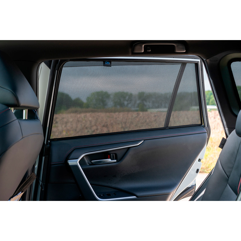 Set Car Shades (rear side doors)  Toyota RAV-4 (5th Gen) 2018- (2-pieces)