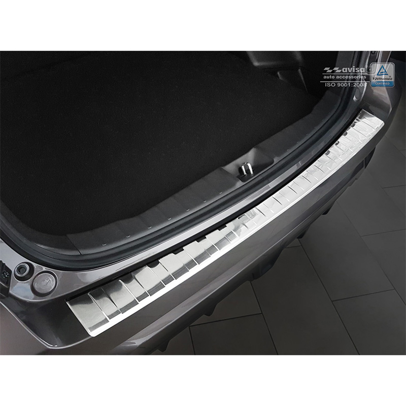 Stainless Steel Rear bumper protector  Mitsubishi ASX 2017-2019 'Ribs'