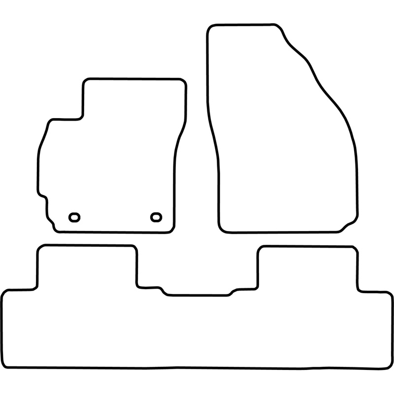 Set car mats  Mazda 5 2005-2010 (5 persons)