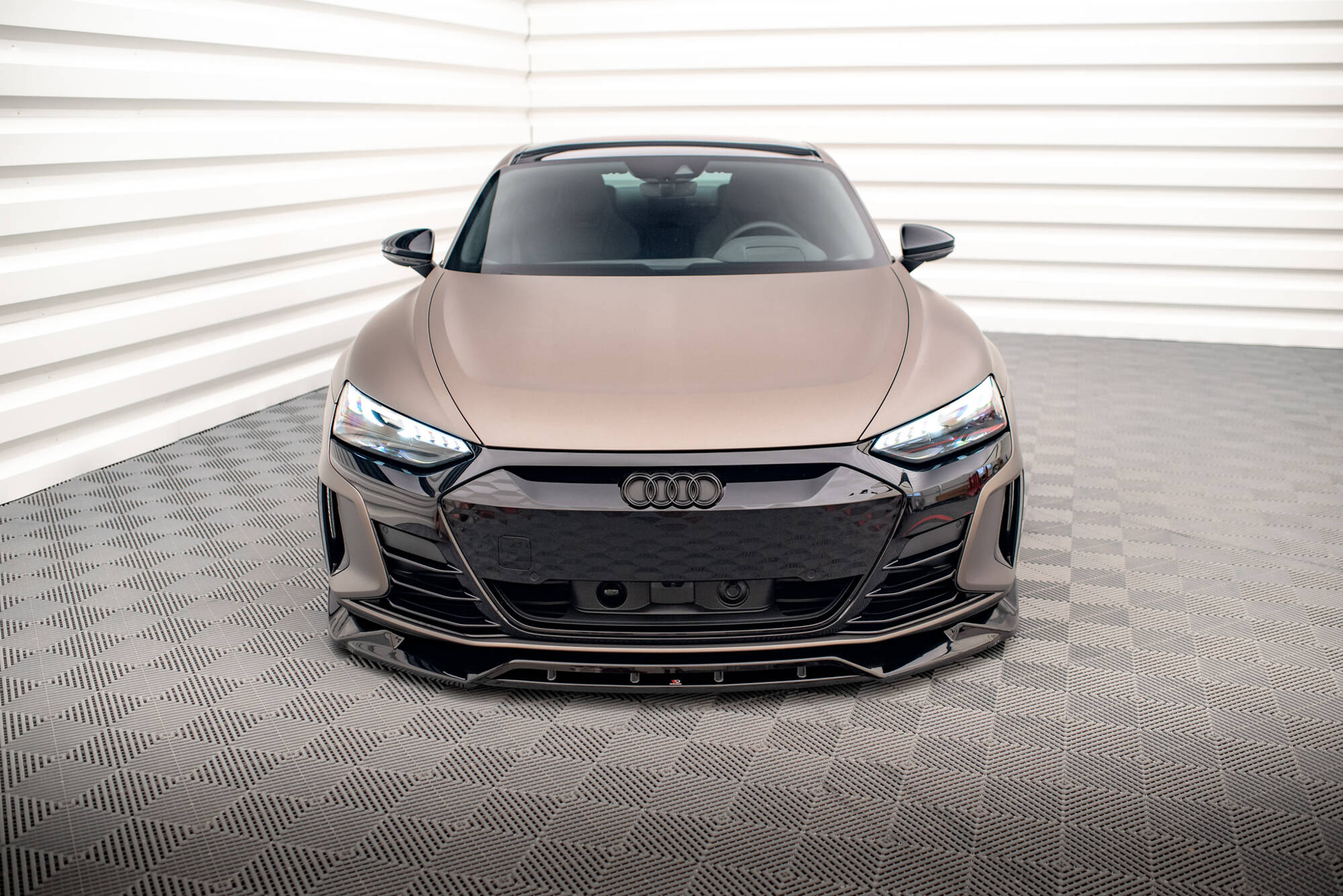 Bodykit passend voor Audi e-Tron GT / RS GT MK1 Maxton Glanzend zwart