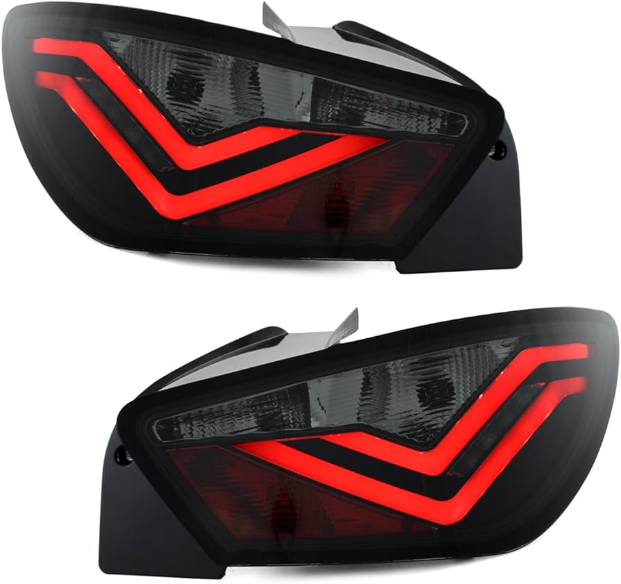 Rear lights Seat Ibiza 6J Tube Smoke 08-12 only 3-door