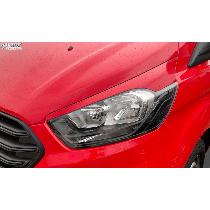 Head light spoilers  Ford Transit Custom & Tourneo Custom Facelift 2018- (ABS)
