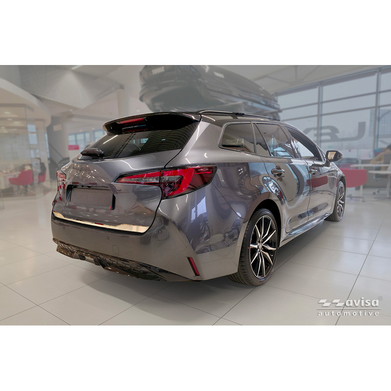 Avisa Chrome Stainless Steel Trunk Tailgate Trim Cover  Toyota Corolla Touring Sports (E21) 2019-