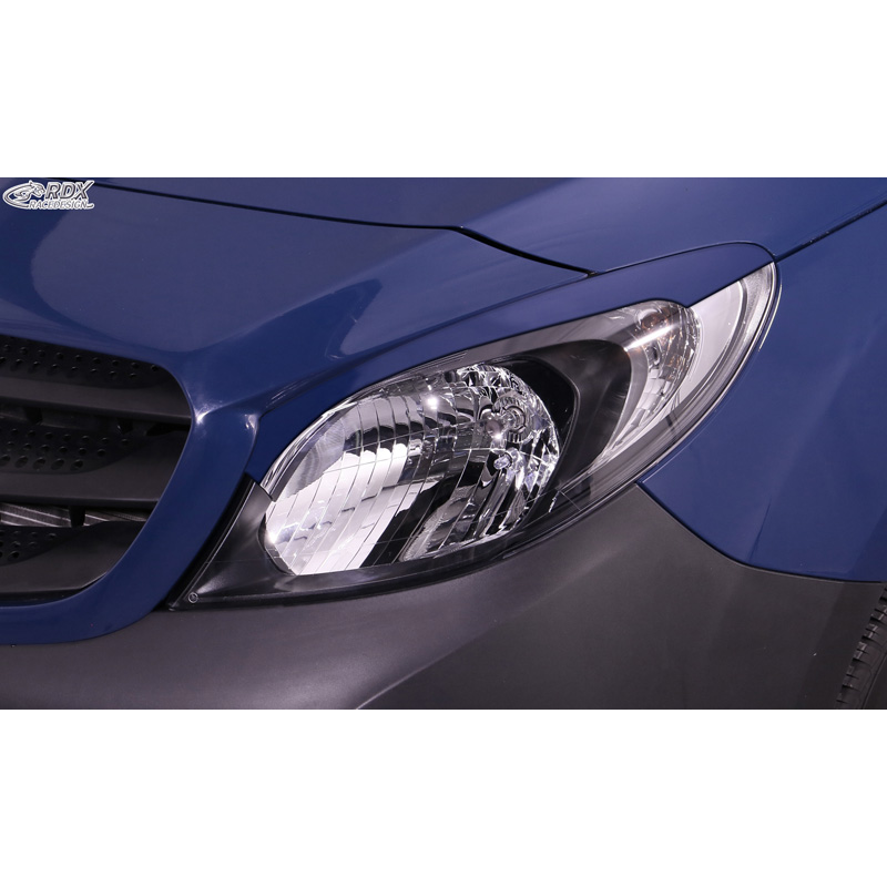 Head light spoilers  Mercedes Citan (W415) (only for Halogen headlights) 2012-2021 (ABS)