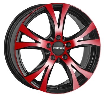 Velgen Carmani 9 Compete Red 8x17 5x112 ET45