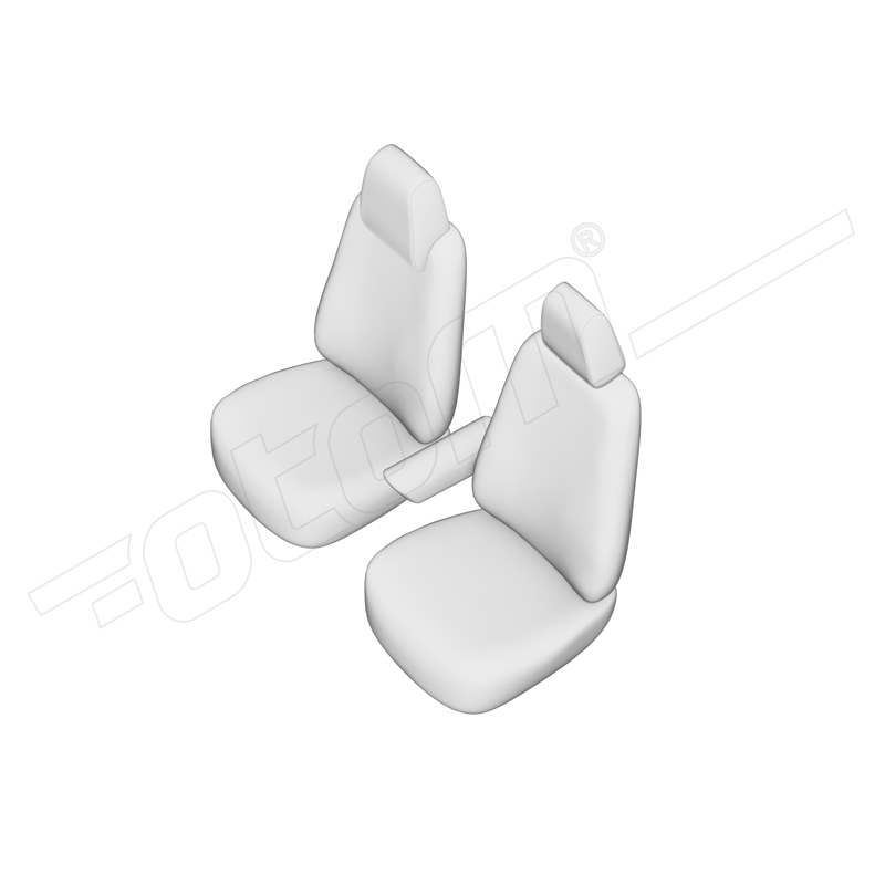 New York Design Artificial leather seat covers 1+1  Opel Combo 2018- (armrest on driver's seat + fixed passenger seat)