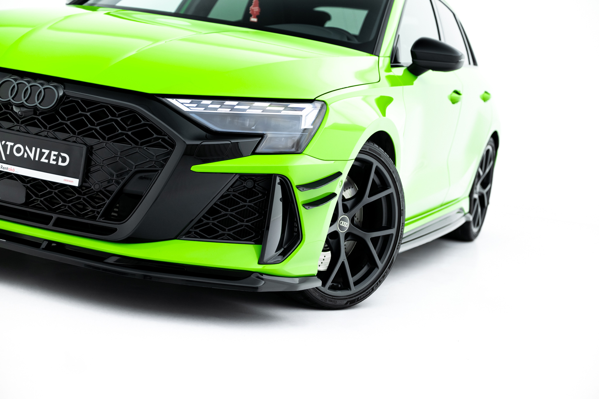 Voorspoiler passend voor Audi RS3 Sportback 8Y Facelift V.1