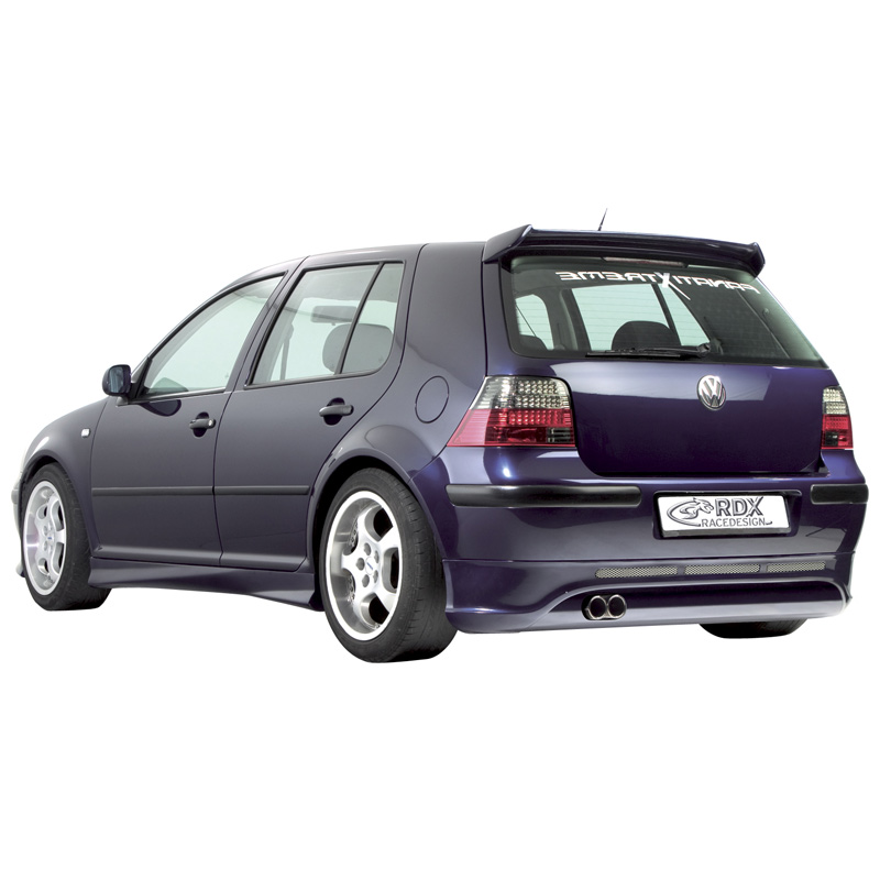 Rear bumper skirt  Volkswagen Golf IV 3/5 doors (PU)
