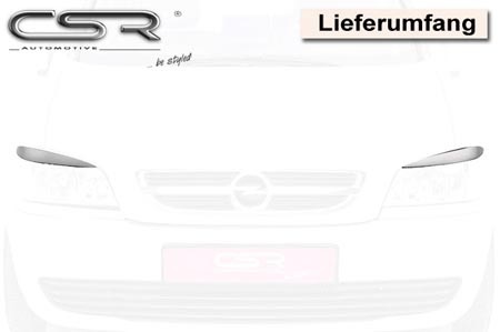 Headlightspoilers Opel Zafira A