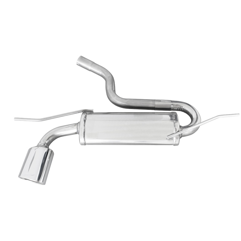 100% Inox Sport Exhaust  Seat Leon 1P 1.4TSi (125HP) 2010- 120x80mm Oblique