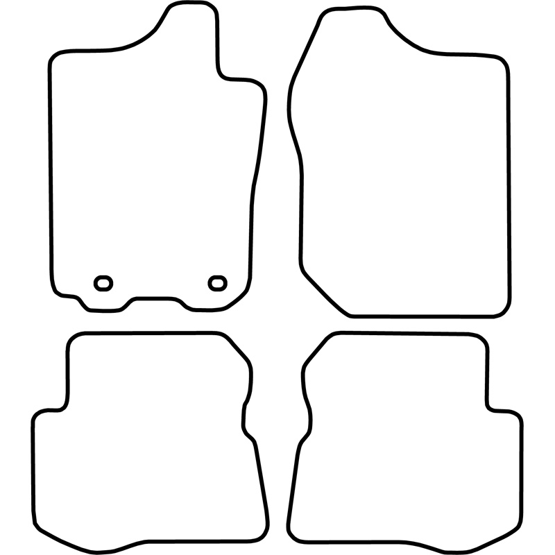 Set car mats  Suzuki Jimny 1998-