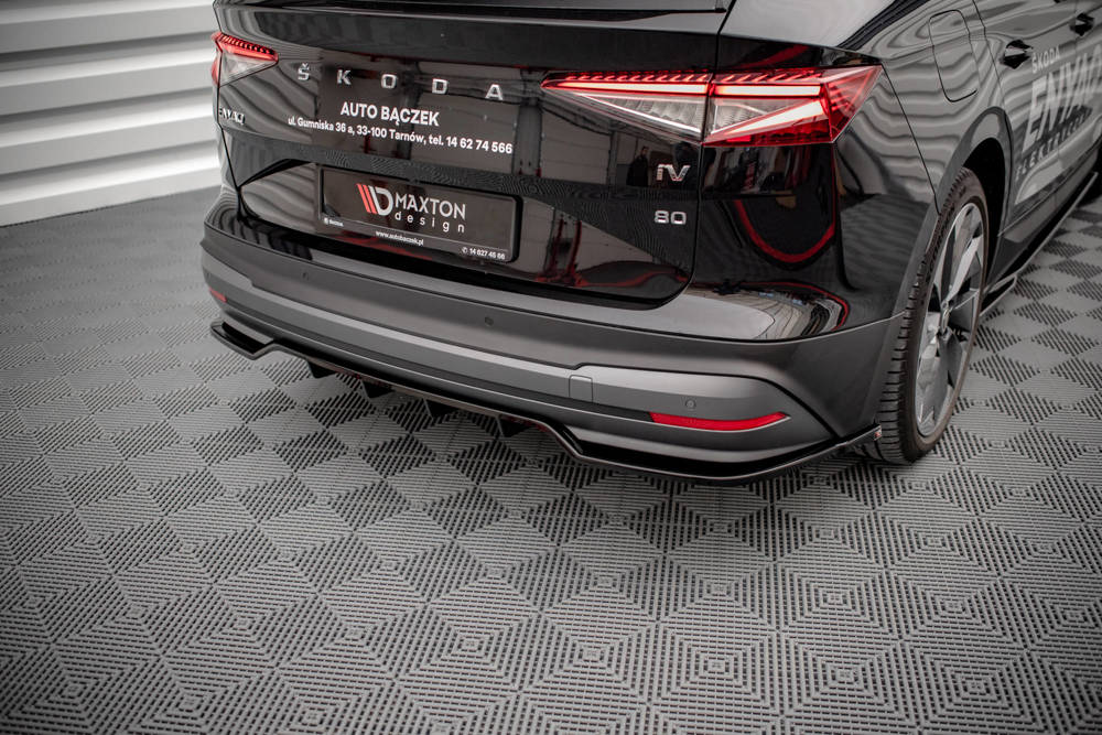 Diffuser passend voor Skoda Enyaq IV Maxton Glans Zwart
